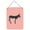 Pink, variant on American Mammoth Jack Donkey Pink Check Wall or Door Hanging Prints - Pink - 12 x 16 in.
