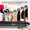thumbnail image 2 of Plancha de pelo TYMO SWAY con calentamiento rápido de 10 segundos, rizador profesional de 1 pulgada, todo en uno, con 32 temperaturas ajustables, apagado automático, doble voltaje, 2 of 5