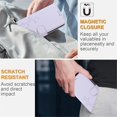 thumbnail image 6 of Wallet Leather Case For Motorola Moto G 5G 2025 / 2026 6.7",with Card Holder,wristband, Shockproof Kickstand Embossed Little Cat Watering Tree Phone Case,Light Purple, 6 of 8