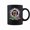 Black, variant on Total Solar Eclipse Rochester New York 2024 Astronomy Dog Coffee Mugs