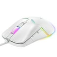 thumbnail image 3 of Zootealy Ergonomic ONIKUMA CW929 RGB Gaming Mouse with 6 Programmable Buttons and 6400 DPI Wired USB Optical Gamer Laptop Mouse for Windows Vista Linux in Black, 3 of 7