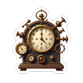 thumbnail image 5 of Retro Steampunk Theme Stickers, Waterproof Steampunk Theme Sticker for Water Bottle Laptop Phone Cases Planner Skateboard Luggage Helmet Party Favor Decor, Ideal for Adults Teens Teacher Rewards, 5 of 9