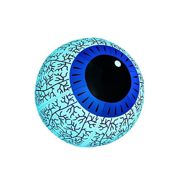 Naiovety Luz de globo ocular inflable de Halloween IP65, lámpara de decoración colgante de jardín impermeable, adorno de iluminación de fiesta para Kits de decoración para fiestas Naiovety HA066723-00
