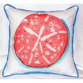 thumbnail image 4 of Coral Sand Dollar Large Indoor/Outdoor Pillow 18x18, 4 of 4