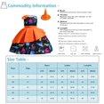 thumbnail image 2 of De Vestido de Halloween para niñas, vestido estampado, disfraz de bruja para juego de rol, disfraz de mascarada, 2 of 8