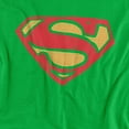 thumbnail image 2 of Superman Super Rough Women's T Shirt, Kelly Green, 2X-Large, 2 of 6
