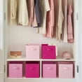 thumbnail image 5 of GRANNY SAYS Storage Cube Organizer, 11 Inch Cube Storage Bins, Fabric Storage Bins for Cube Shelf & Closet, 6-Pack, Pink Gradient, 5 of 8