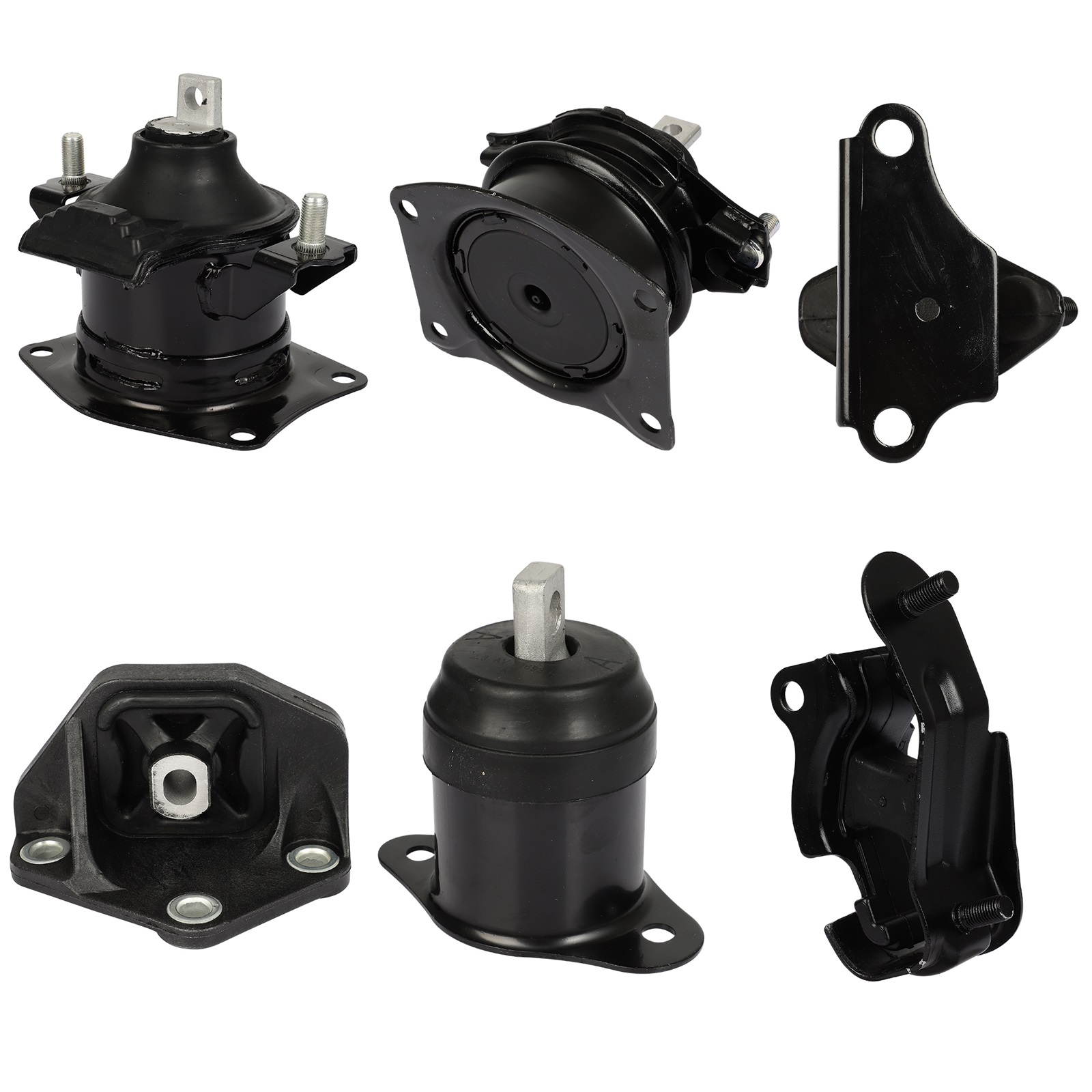 ECCPP Engine Motor Mount and Transmission Mount Fit For Honda Accord LX EX SE 2003 2004 2005 2006 2007 V6 3.0L Gas, Automatic Transmission A4527HY A4526HY A4525 A4544 A4517 A4524 A4566