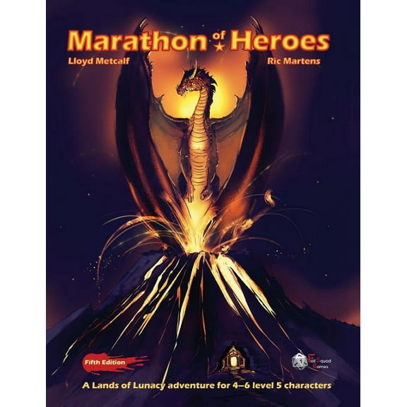 Marathon of Heroes: 5E adventure module, (Paperback)