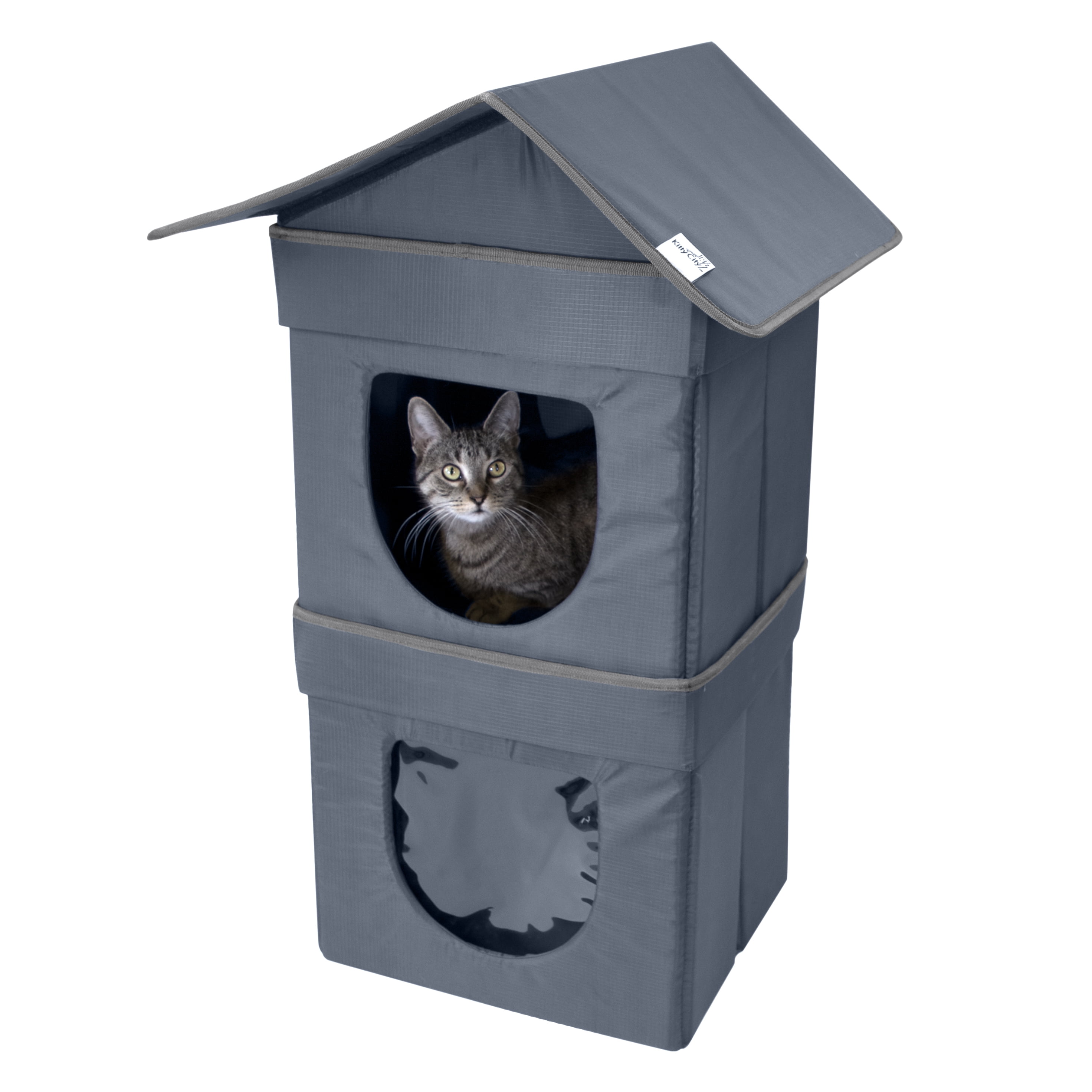 Petmate kitty kat hot sale condo outdoor cat house