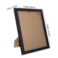thumbnail image 2 of TABLZONE 5Pcs Picture Hanger Wood Black Memory Display for Tabletop Item, 2 of 5