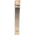 thumbnail image 2 of Ekena Millwork 6"W x 34"D x 46"H Thorton Block Rough Sawn Bracket, Douglas Fir, 2 of 4