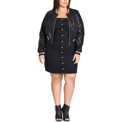 City chic shop bomber jacket