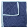 thumbnail image 3 of Sure-Max 12 Moving & Packing Blankets - Deluxe Pro - 80" x 72" (40 lb/dz weight) - Professional Quilted Shipping Furniture Pads Royal Blue, 3 of 5