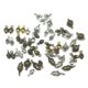 thumbnail image 5 of EeaseMX 50 piezas de dijes para hacer joyas, colgantes de metal con forma de piña y bellota lisa, para collares, pulseras, bisutería y manualidades., 5 of 7