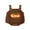 Brown Pumpkin One, variant on Newborn Baby Boys Girls Halloween Clothes Sleeveless Overalls Embroidery Rompers Suspender Jumpsuit Fall Outfit