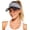 Grey, variant on Wrongduck Adjustable Sun Visor Hat 2026 Upgrade Transparent Wide Brim UPF 50+ Lightweight Drawstring Cap Clear UV Shield for Golf Pickleball Travel