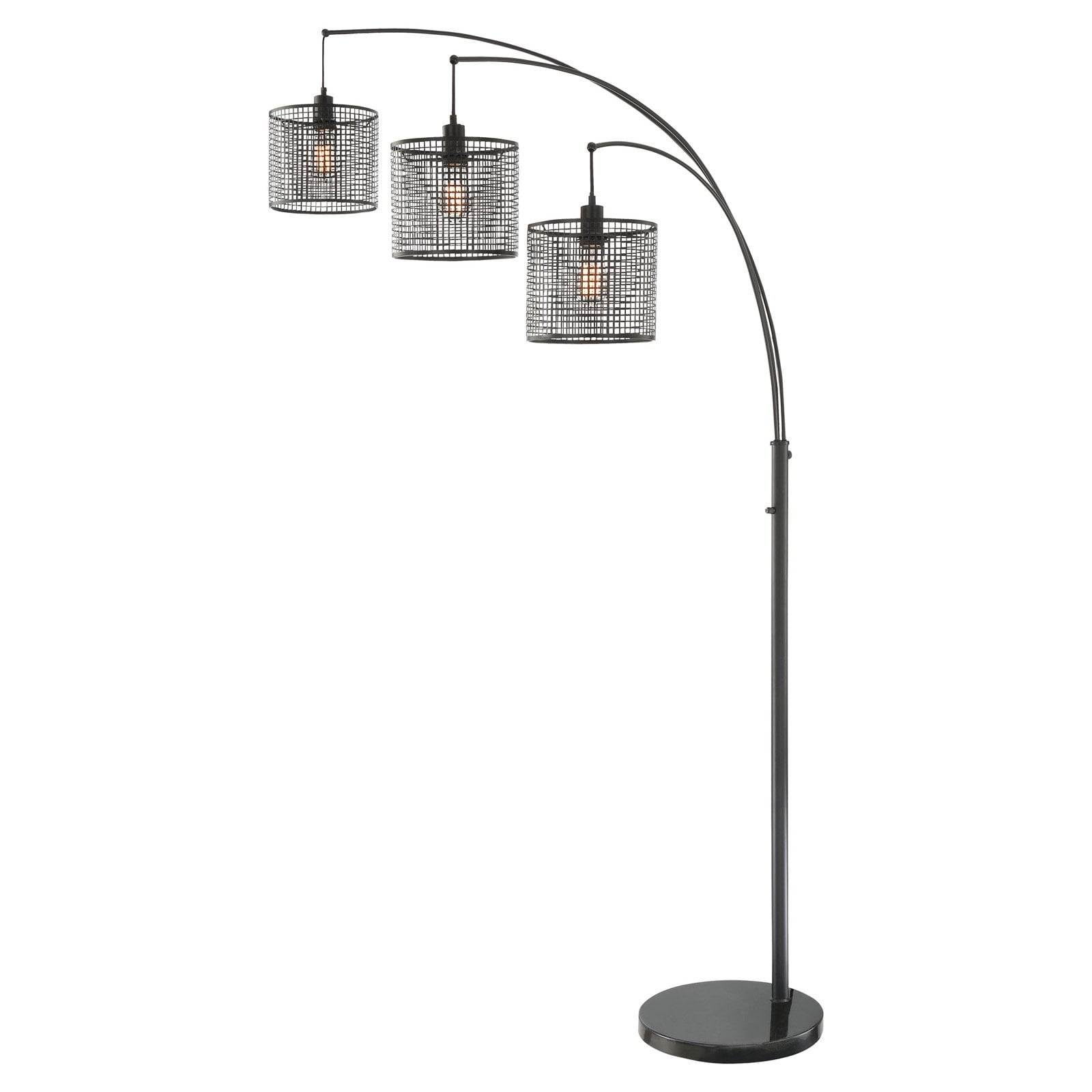 3 Light Floor Lamp Lite Source Hamilton 3 Light Floor Lamp - Walmart.com