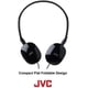 thumbnail image 2 of Auriculares JVC HAS160B planos plegables con cable de 1,2 m, 2 of 7