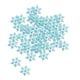 thumbnail image 3 of Adornos de confeti de copos de nieve Gloria Decoraciones de mesa Azul, 3 of 9