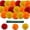 Multicolor, variant on Duslogis Artificial Marigold Flowers Head, 60 Pcs Silk Flowers Orange Marigolds for Day of The Dead Decorations, Dia de Los Muertos, Diwali Decor, Ofrenda Decor, DIY Marigold Garland (Orange)
