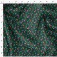 thumbnail image 4 of Soimoi Cotton Poplin Fabric Leaves & Floral Decor Fabric Printed Yard 56 Inch Wide, 4 of 5