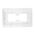 thumbnail image 3 of Raindrops Solar Mounting Rack Solar Bracket Solar Panel Support 15x15cm White, 3 of 6