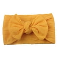 thumbnail image 2 of Rinsvye Girls Baby Toddler Turban Solid Headband Hair Band Bow Accessories Headwear Baby Nursery Diaper Changing Pad Cover Changing Mat Cover Changing Table Cover Cute Bonnets Baby Girl Bottles Pregn, 2 of 3