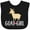 AB-Black, variant on Inktastic Goat Girl Farm Animal Girls Baby Bib