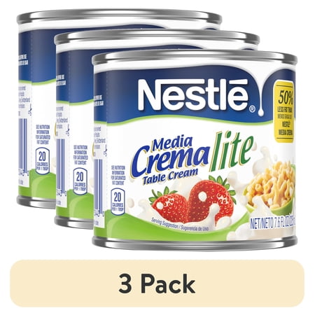 (3 pack) Nestle Media Crema Lite Cream