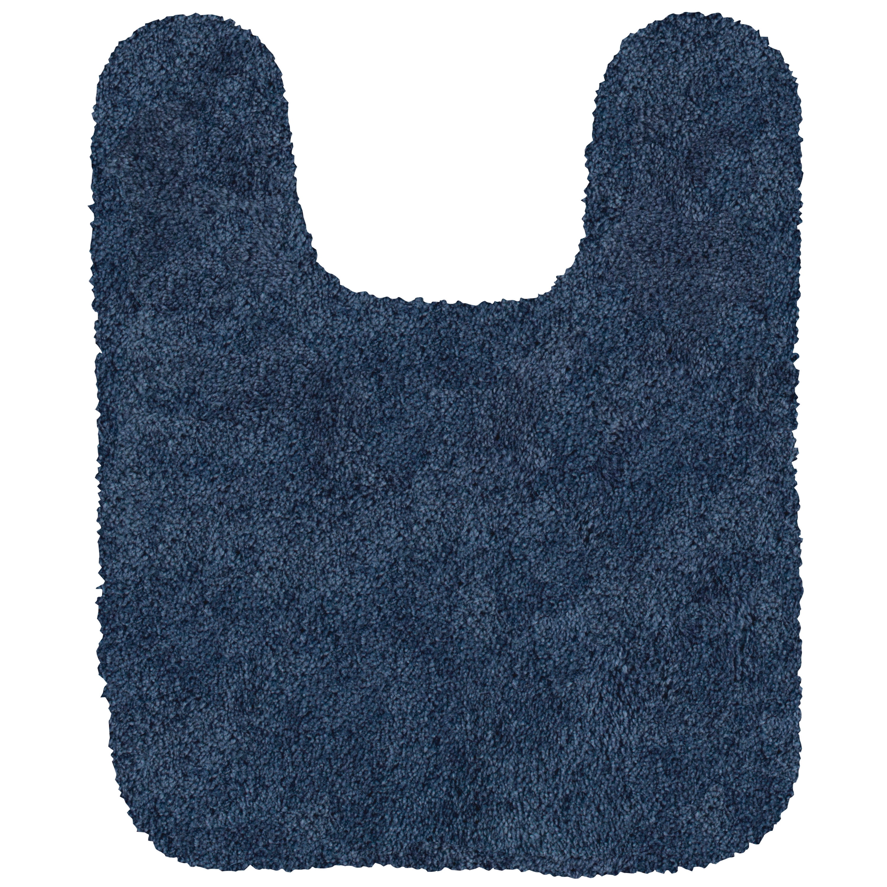 Mohawk Home Acclaim Bath Rug Denim, 1'8"x2', Blue