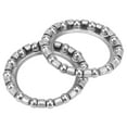 thumbnail image 6 of 2pcs 39.6mm x 15 Ball Bearings Cages Crank Bearings Wheel Bearing Retainer for Bicycle Silver Tone, 6 of 7
