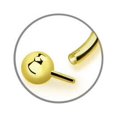 thumbnail image 4 of Barbell Tongue Ring Surgical Steel with Door Knocker Bead, 4 of 8