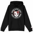 thumbnail image 5 of Demon Slayer Corps Tanjiro Mask Icon Long Sleeve Black Adult Hooded Sweatshirt-5XLB, 5 of 7