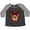 Baseball Smoke and Heather, variant on Inktastic Cute Girl Reindeer with Buffalo Plaid Bow Women's Plus Size T-Shirt