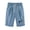 White, variant on Ladies Shorts,2023 Summer Drawstring Elastic Waist Bermuda Shorts Casual Knee-Length Dandelion Print Shorts,Linen Shorts for Womens Pockets Five Point Trousers