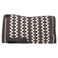 thumbnail image 3 of Billy Royal Felt Performance Blanket Top Pad - 34" x 38" | Western Saddle Pad | Teal Peach, 3 of 5