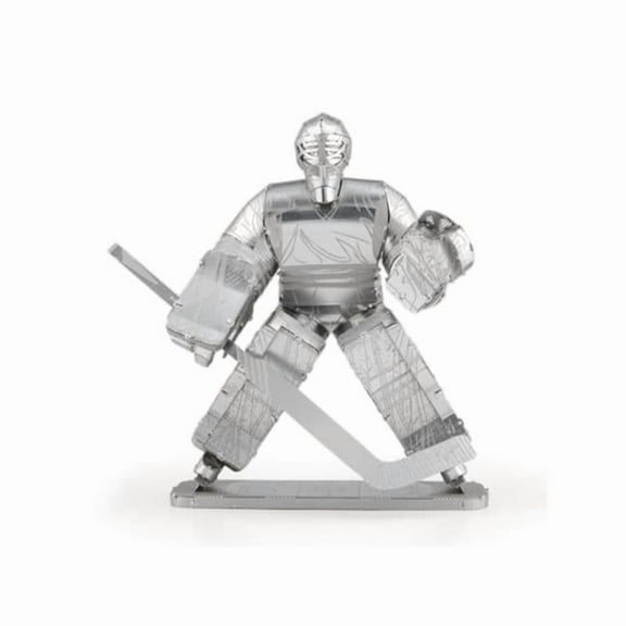 Fascinations 9116235 3.75 in. Hockey Goalie 3D Metal Model Kit