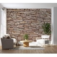 thumbnail image 6 of Tiptophomedecor Background & Patterns Wallpaper Wall Mural - Natural Stone Wall, 6 of 8