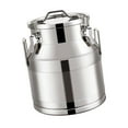 thumbnail image 4 of Lata de leche, bote de té, simple, práctico, fácil de limpiar, cubo de leche, contenedor de aceite para cafetería, almacenamiento, hogar, transporte, 28 litros, 4 of 8