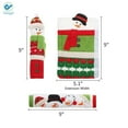 thumbnail image 3 of Deago 3pcs Christmas Refrigerator Door Handle Covers, Santa Snowman Kitchen Appliance Handle Covers Fridge Microwave Oven Dishwasher Door Handle Protector Holiday Decorations, 3 of 9