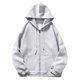 thumbnail image 1 of Gibobby Sudaderas hombre Sudadera unisex de manga larga para mujer y hombre(Gris,G), 1 of 5