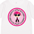 thumbnail image 4 of Inktastic Daddys Little Rocker Girl Girls Long Sleeve Toddler T-Shirt, 4 of 5