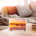thumbnail image 3 of NIAIZEK 3-Pack Metal Photo Frame Stands with Stable Triangular Base, Picture Holders for Home, Office, and Desk Display, 3 of 6