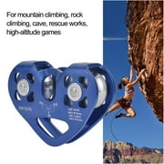 Outdoor Rock Climbing Zip Line Cable Rope Trolley Zipline Fast Speed Pulley