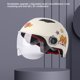 thumbnail image 2 of Casco de motocicleta de dibujos animados de 57-61 cm, casco abierto tipo scooter eléctrico, resistente a los rayos UV, casco de seguridad para adultos, hombres y mujeres, 2 of 5