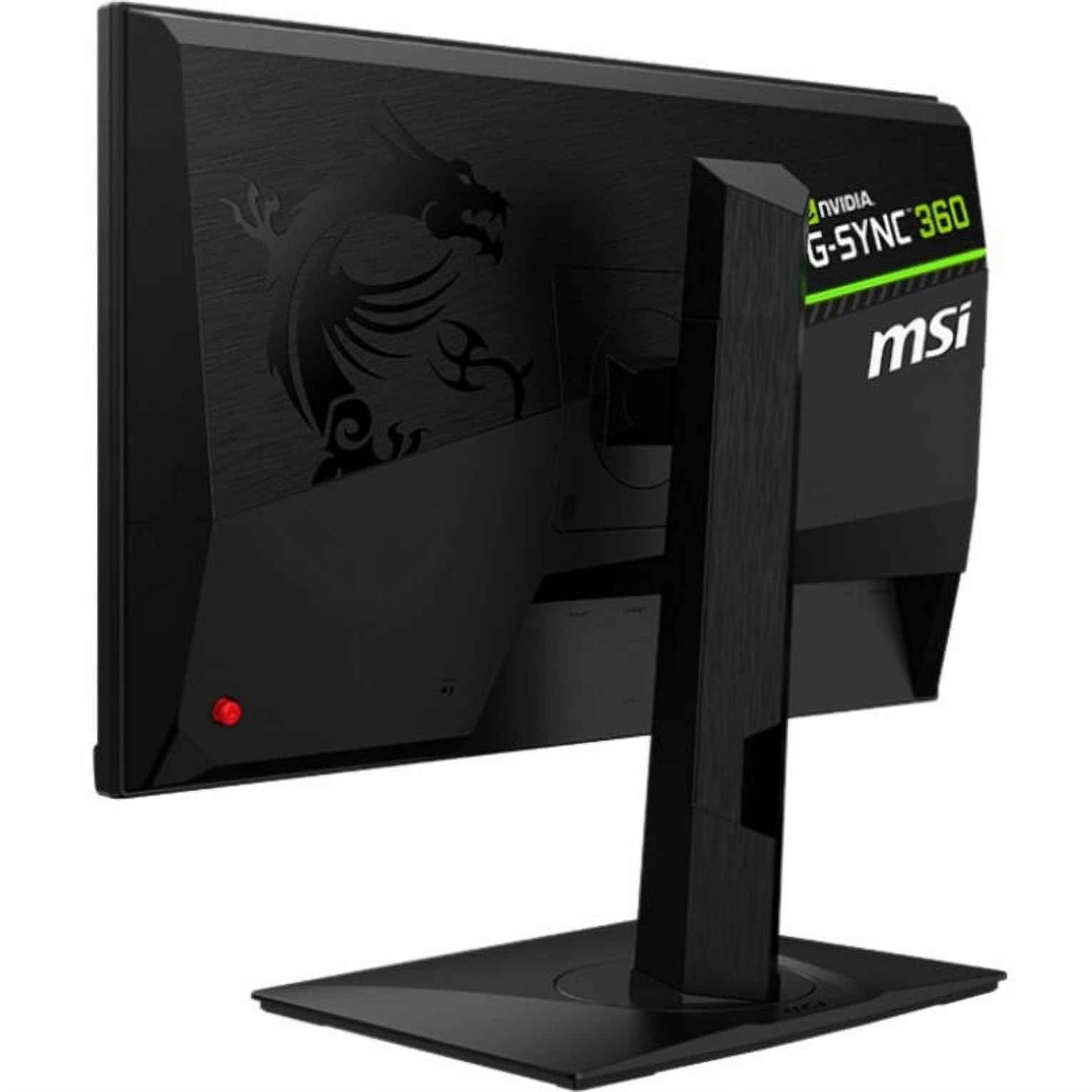 MSI Oculux NXG253R 24.5" Full HD RGB LED Gaming LCD Monitor, 16:9, Black - image 5 of 11