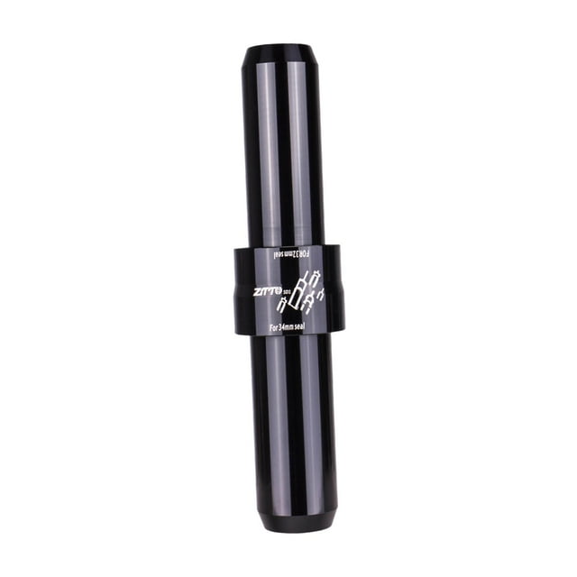 Herramienta de instalación del retén de aceite de la horquilla delantera para horquilla de suspensión de bicicleta de montaña 32-34MM negro