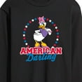 thumbnail image 3 of Disney - American Darling Daisy - Men's Long Sleeve T-Shirt, 3 of 5