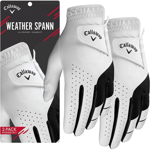 Callaway Weather Spann Golf Glove Men Left Hand Size Extra Large Cadet